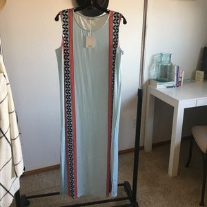 Tank Top Patterned Dress